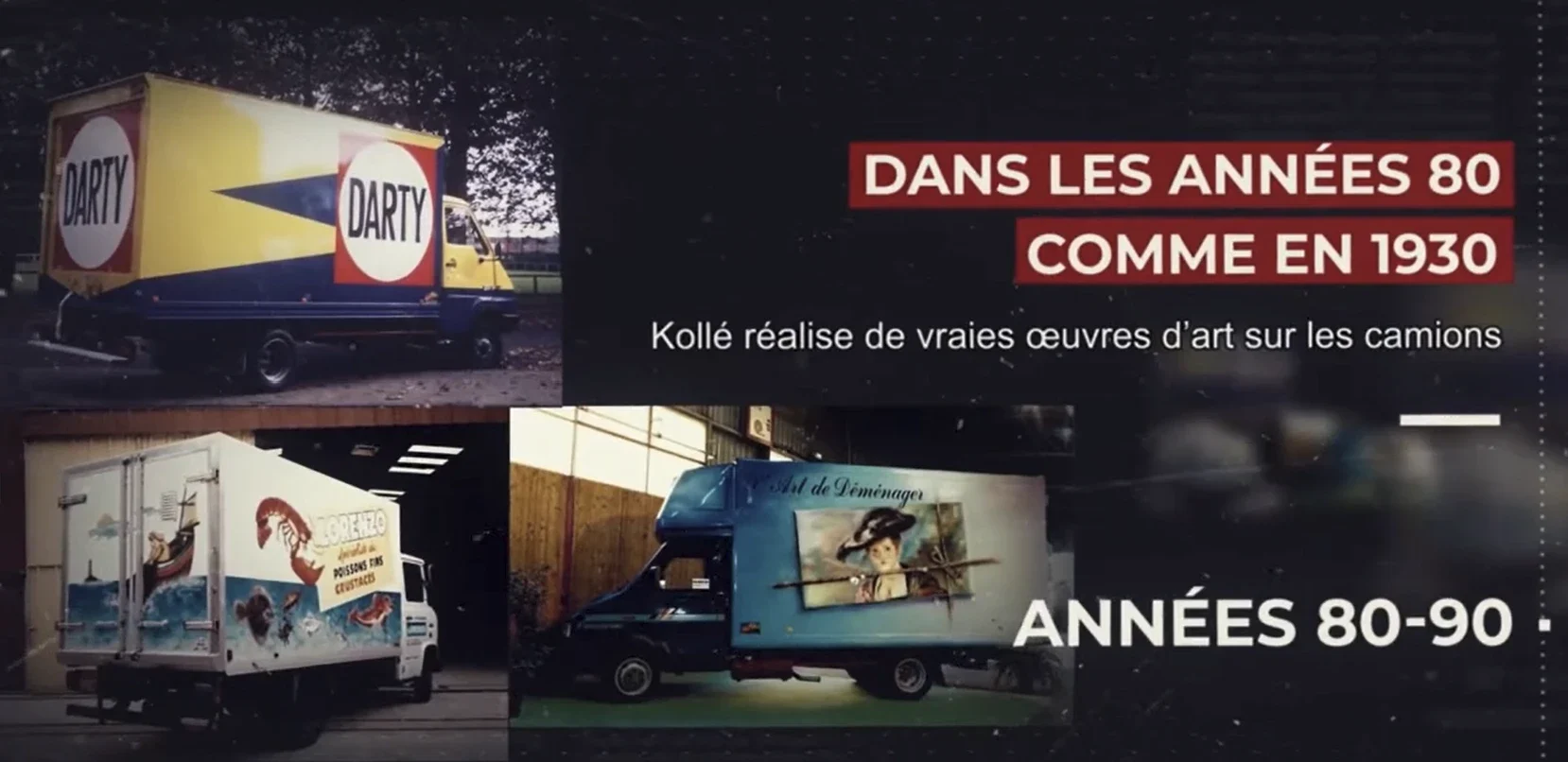 Des carrosseries comme supports de création