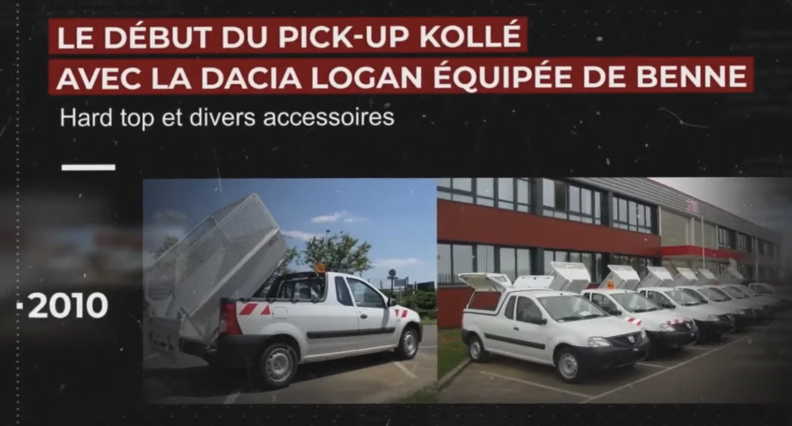 Les débuts du pick-up KOLLÉ