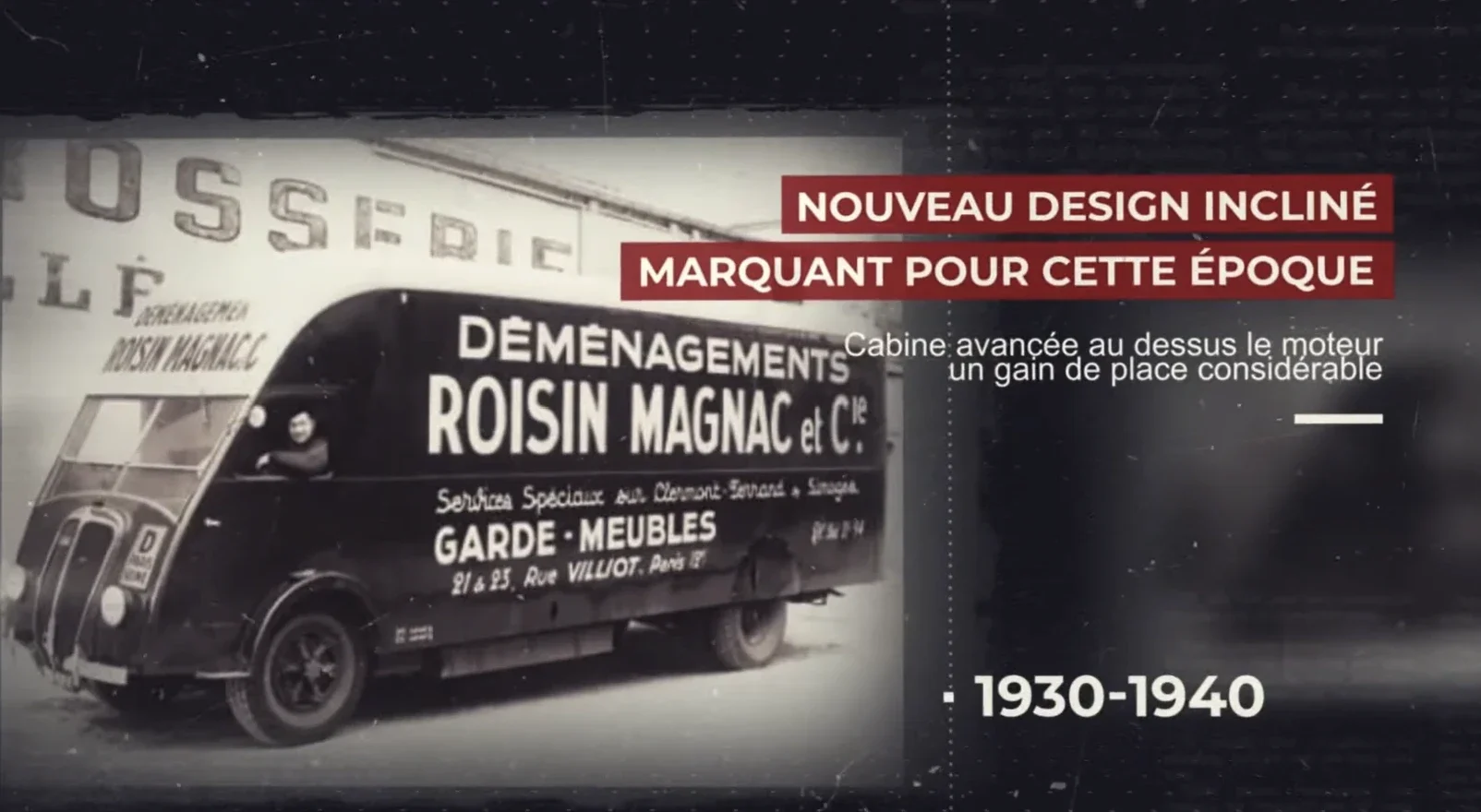 Une cabine avancée pour gagner de la place