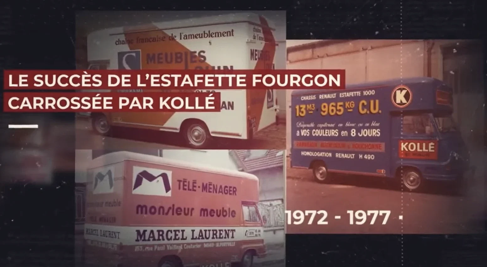 Le succès de l’Estafette